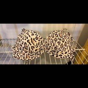 Cheetah print swim top super cute and comfy from target